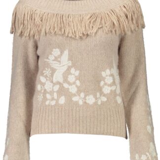 Blugirl - Beige Wool Women Sweater