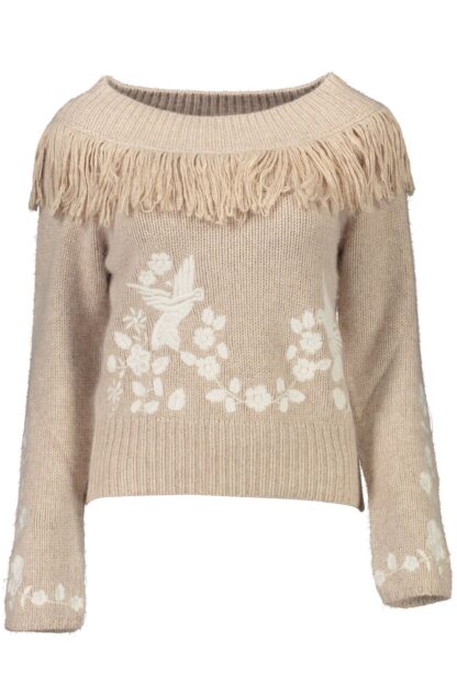 Blugirl - Beige Wool Women Sweater