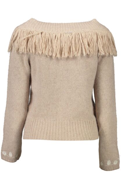 Blugirl - Beige Wool Women Sweater