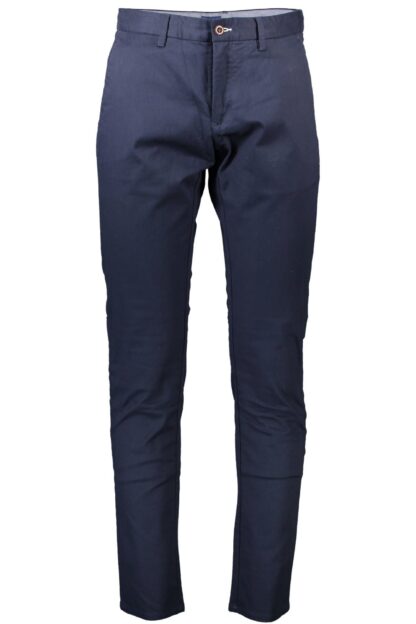 Gant - Blue Cotton Men Trouser