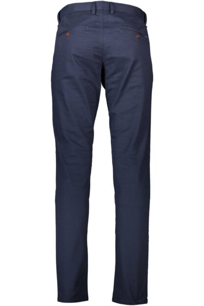 Gant - Blue Cotton Men Trouser