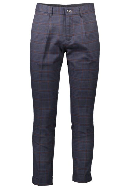 Gant - Blue Cotton Men Trouser