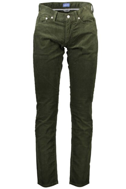 Gant - Green Cotton Men Pant