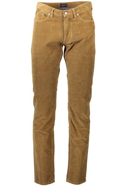 Gant - Brown Cotton Men Pant