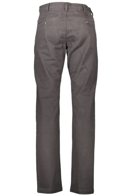 Gant - Gray Cotton Mens Trousers