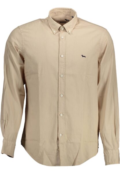 Harmont & Blaine - Beige Cotton Men Shirt