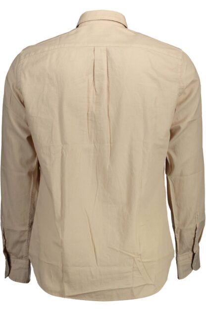 Harmont & Blaine - Beige Cotton Men Shirt