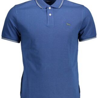 Harmont & Blaine - Blue Cotton Men Polo Shirt