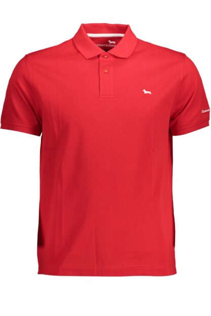 Harmont & Blaine - Red Cotton Men Polo Shirt