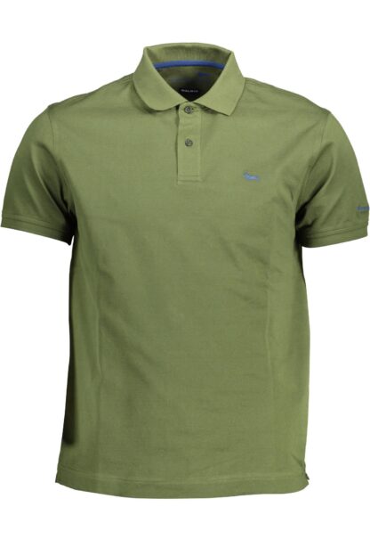 Harmont & Blaine - Green Cotton Men Polo Shirt