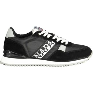 Napapijri - Black Leather Men Sneaker