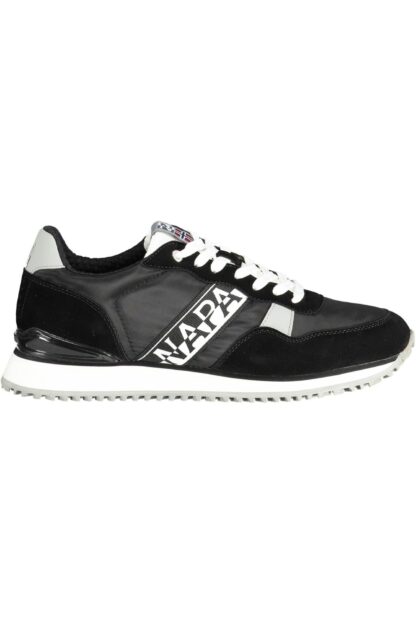 Napapijri - Black Leather Men Sneaker