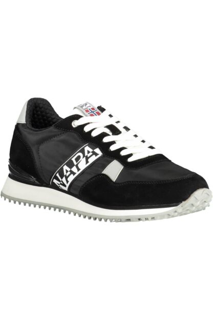 Napapijri - Black Leather Men Sneaker