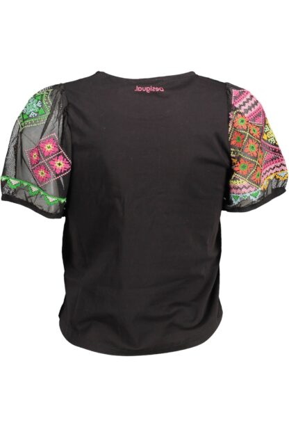 Desigual - Black Cotton Women Top