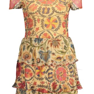 Desigual - Yellow Cotton Women Dress