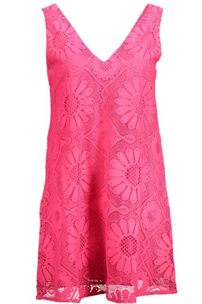 Desigual - Pink Elastane Women Dress