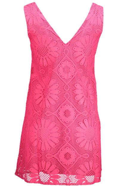 Desigual - Pink Elastane Women Dress