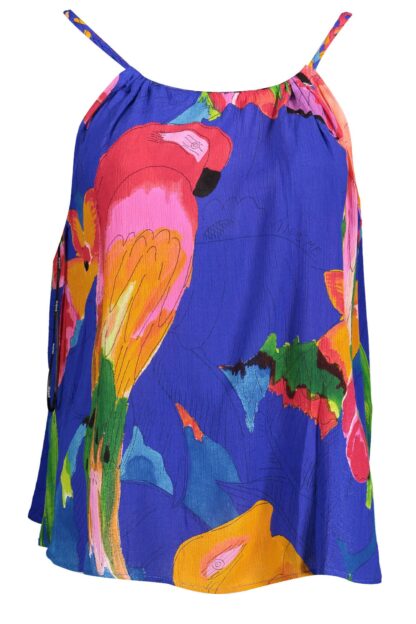 Desigual - Blue Viscose Women Top