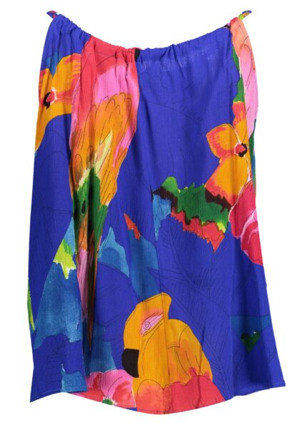 Desigual - Blue Viscose Women Top