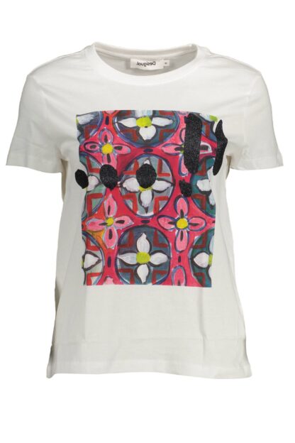 Desigual - White Cotton Women Top