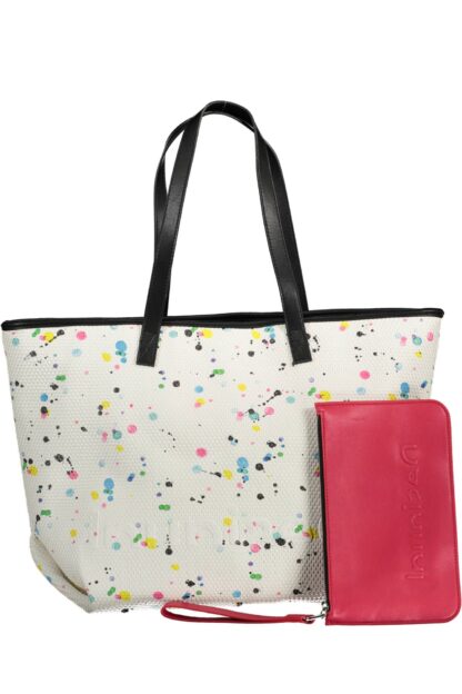 Desigual - White Polyester Women Handbag