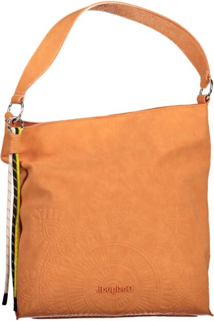 Desigual - Orange Polyurethane Women Handbag