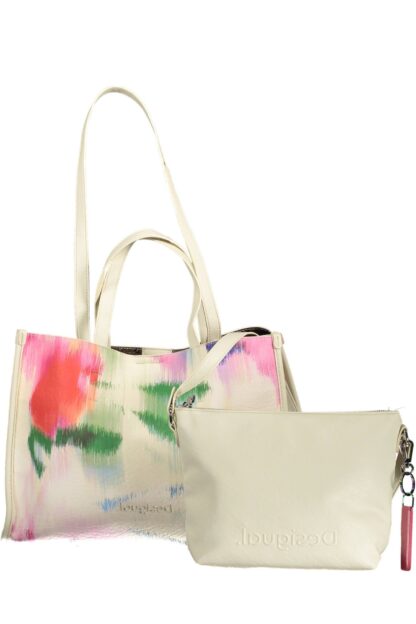 Desigual - White Polyurethane Women Handbag