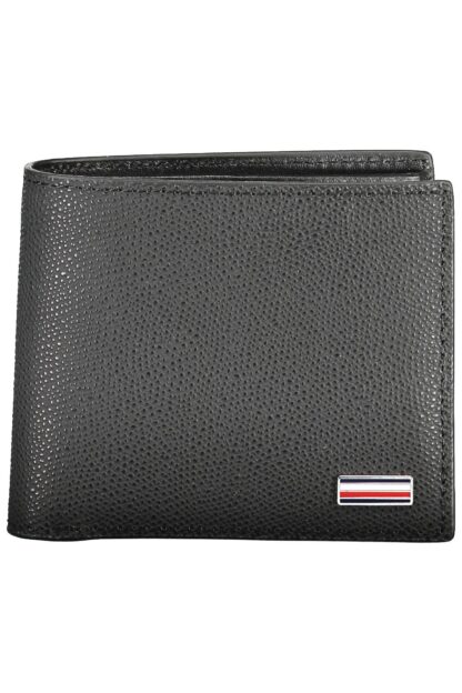 Tommy Hilfiger - Black Leather Men Wallet