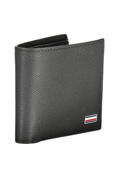 Tommy Hilfiger - Black Leather Men Wallet