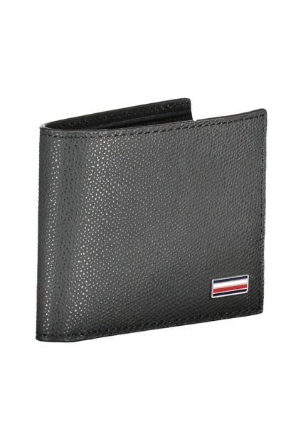 Tommy Hilfiger - Black Leather Men Wallet