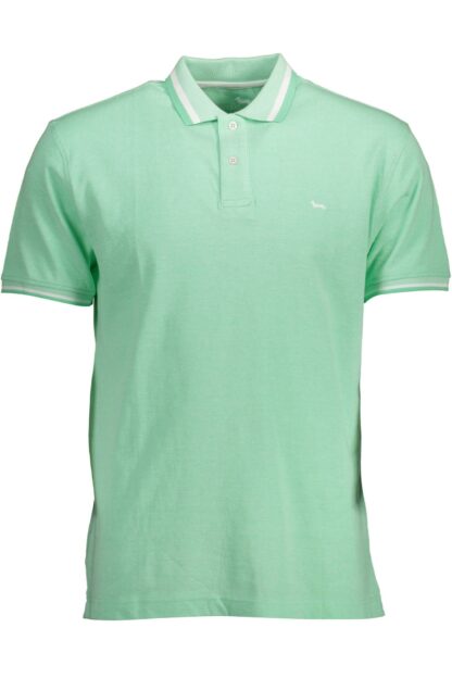 Harmont & Blaine - Green Cotton Men Polo Shirt