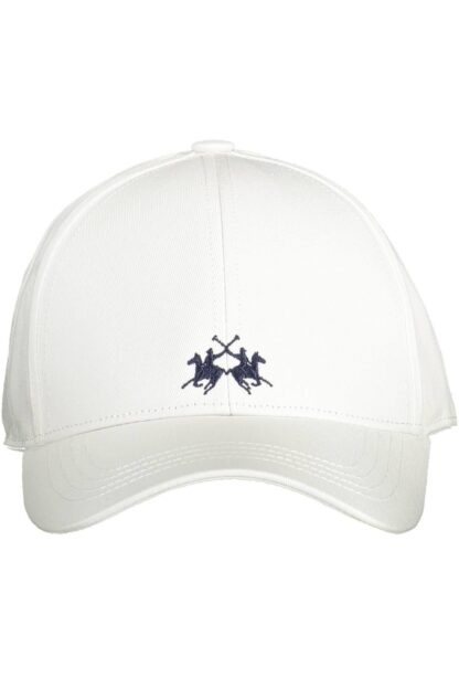 La Martina - White Cotton Men Cap