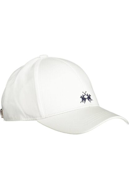 La Martina - White Cotton Men Cap