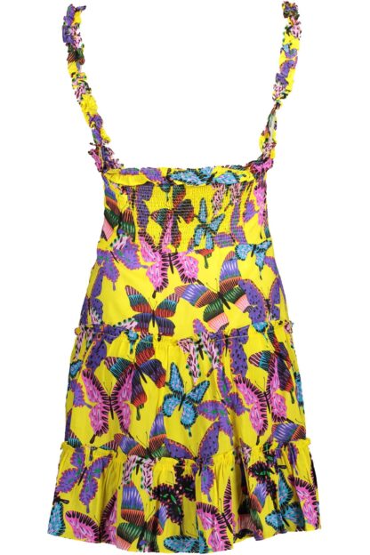 Desigual - Yellow Viscose Women Dress