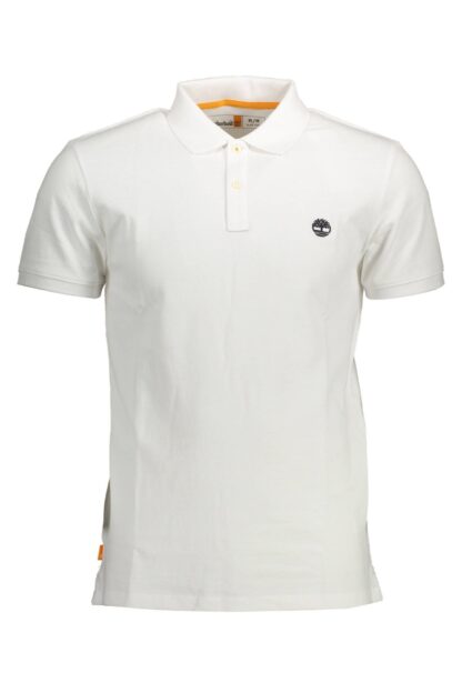 Timberland - White Cotton Men Polo