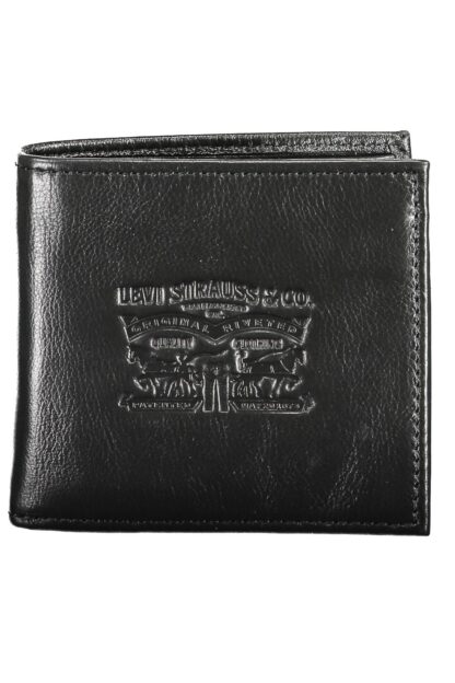 Levi's - Black Leather Men Wallet