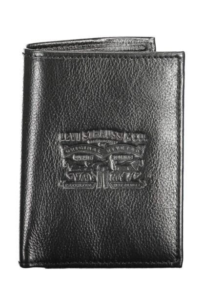 Levi's - Black Leather Men Wallet