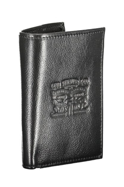 Levi's - Black Leather Men Wallet