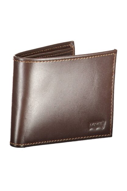 Levi's - Brown Leather Men Wallet