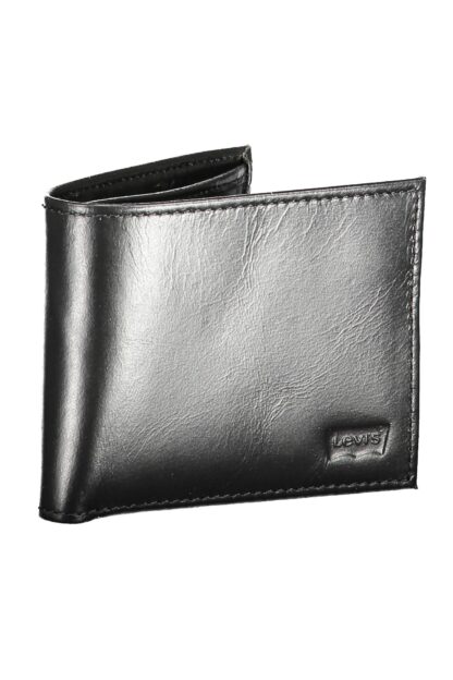 Levi's - Black Leather Men Wallet