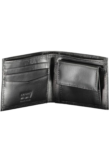 Levi's - Black Leather Men Wallet