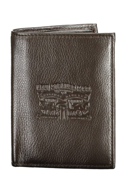 Levi's - Brown Leather Men Wallet