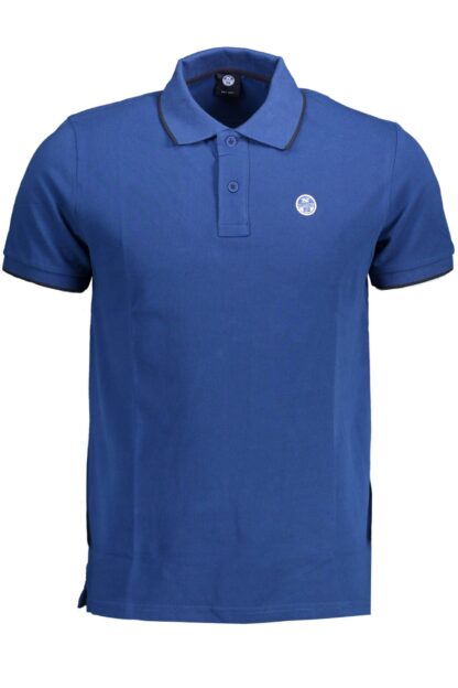 North Sails - Blue Cotton Men Polo