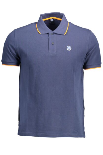 North Sails - Blue Cotton Men Polo