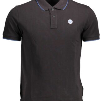 North Sails - Blue Cotton Men Polo Shirt