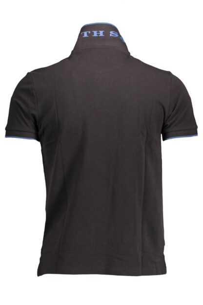 North Sails - Black Cotton Men Polo Shirt