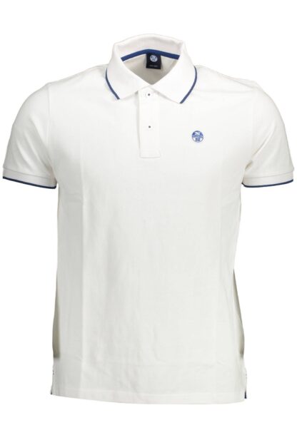 North Sails - White Cotton Men Polo Shirt