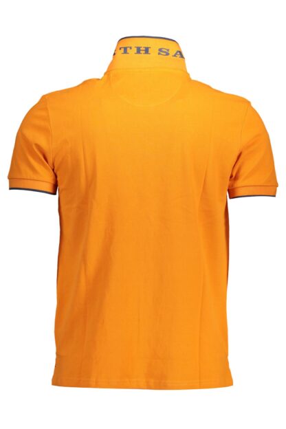 North Sails - Orange Cotton Men Polo Shirt