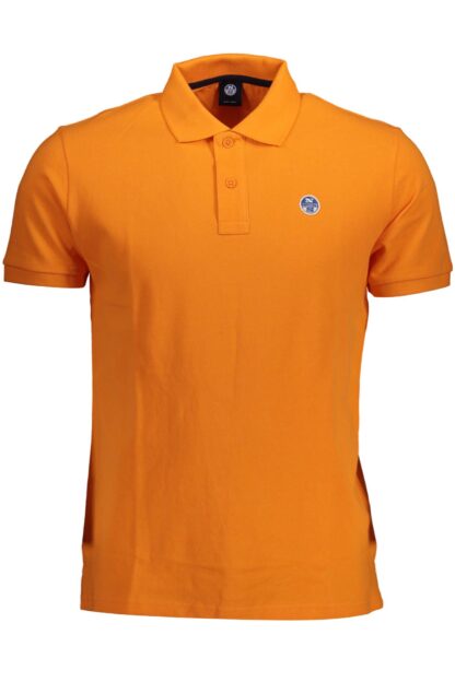 North Sails - Orange Cotton Men Polo