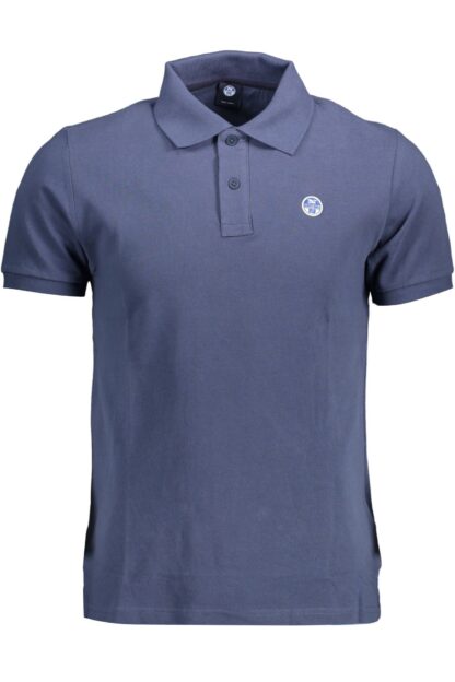 North Sails - Blue Cotton Men Polo